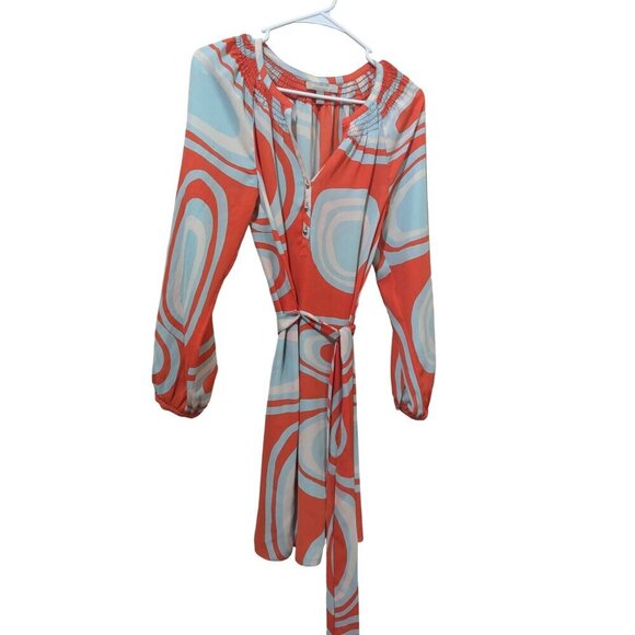 Banana Republic Women's Boho Retro Print Dress Size 2 - Picture 6 of 9